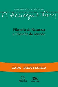Livro Filosofia da natureza e filosofia do mundo