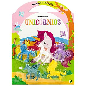 Livro Mais Cor E Diversão! - Unicórnios