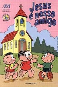 Livro Jesus É Nosso Amigo - Turma Da Mônica
