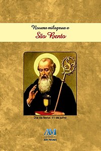 Livro Novena milagrosa a São Bento