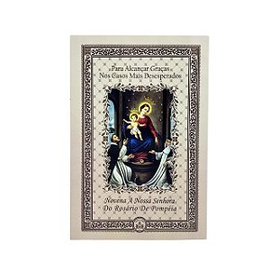 Livro - Novena A Nossa Senhora Do Rosário De Pompeia - Para...