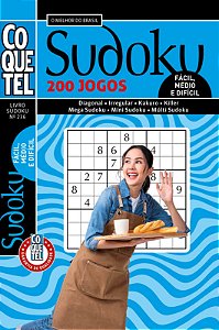 Livro Coquetel Sudoku 236