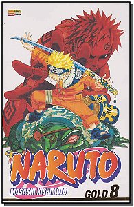 Livro Naruto Gold Vol. 8
