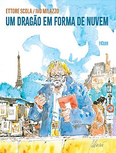Um dragão em forma de nuvem