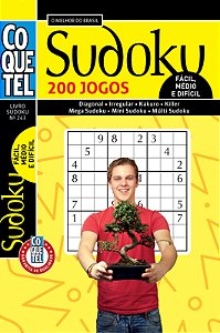 Livro Coquetel Sudoku 243
