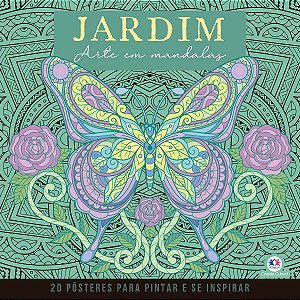 Livro Jardins - Mandalas para Pintar e se Inspirar