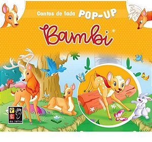 Livro Contos de fadas pop - up bambi
