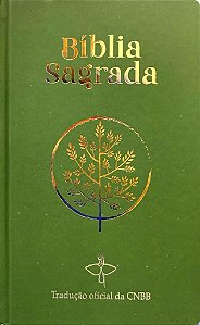 Livro Biblia Sagrada - Capa Verde - Oliveira