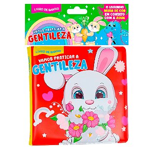 Livro Vamos Praticar a Gentileza Livro de Banho