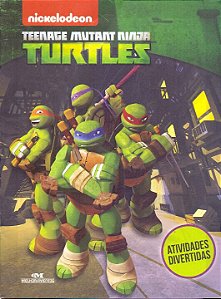 Livro Atividades Divertidas - Tartarugas Ninja