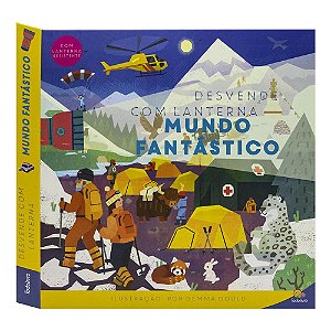 Livro Desvende com Lanterna! Mundo Fantástico