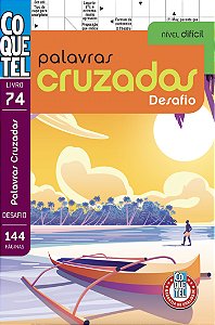 Livro coquetel palavras-cruzadas desafio 74