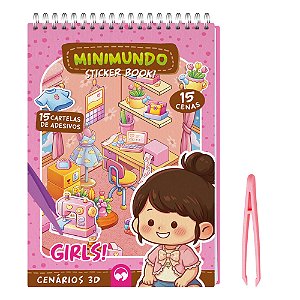 Girls - Minimundo Sticker Book
