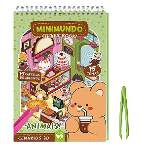 Animais - Minimundo Sticker Book