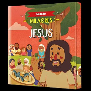 Box com 4 livros | Série Milagres de Jesus: Ler os milagres de Jesus de uma forma linda