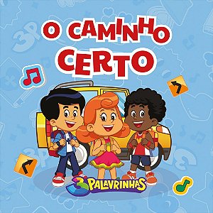 Livro de atividades 3 palavrinhas | O Caminho Certo: Atividades de desenvolvimento motor e cognitivo da criança