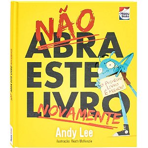 Livro Não abra este livro...Novamente