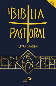 Livro Nova Bíblia pastoral: letra grande
