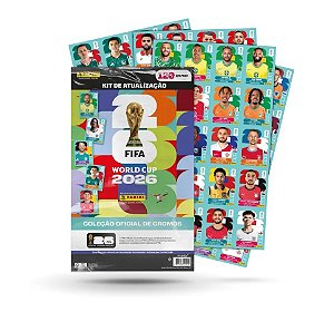 COPA DO MUNDO 2026 - Kit De Atualização - 120 Figurinhas