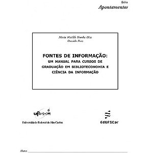 Livro Fontes De Informação: Um Manual Para Cursos De Graduação ...
