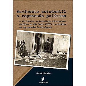 Livro Movimento estudantil e repressão política