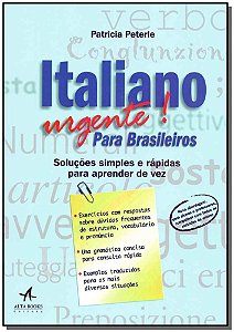 Livro Italiano urgente! Para brasileiros