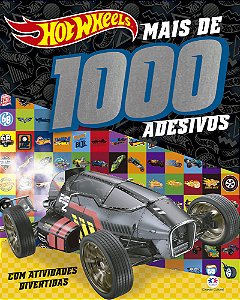 Livro Hot Wheels - Mais de 1000 adesivos