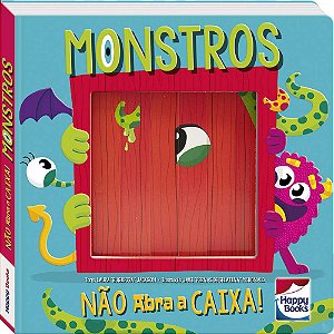 Livro Não abra a caixa! Monstros