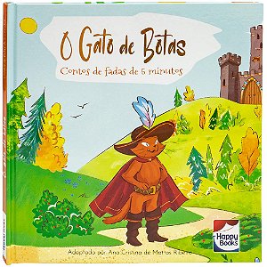 Livro Contos de fadas de 5 minutos - O Gato de Botas