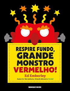Livro Respire Fundo, Grande Monstro Vermelho!