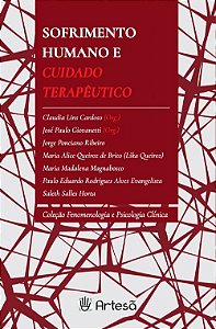 Livro Sofrimento humano e cuidado terapêutico