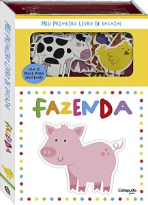 Livro Meu primeiro livro de encaixe: fazenda