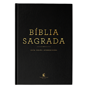 Livro Bíblia Nvi, Capa Dura, Preta, Econômica, Clássica