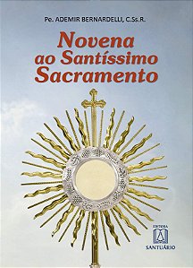 Livro Novena Ao Santissimo Sacramento