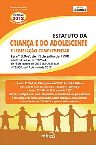 Livro Estatuto da crianças e do adolescente