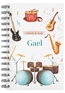 Caderneta de Saúde - Capa Instrumentos Musicais