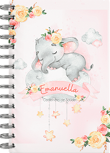 Caderneta de Saúde - Capa Elefante Menina