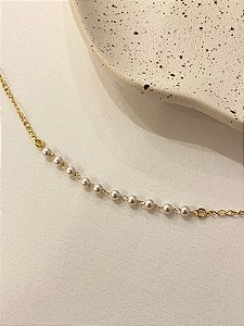 Tornozeleira Pérolas Mini