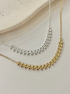 Tornozeleira Ramo De Folhas