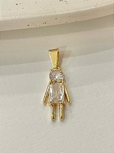 Pingente Menino Cristal