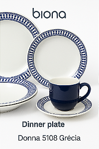 Aparelho de Jantar Biona Donna 5108 Grécia – 20 Peças