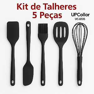 Kit de Talheres de Silicone 5 Peças – UPCollor UC-6033