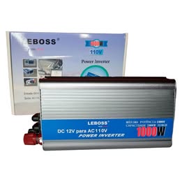 Inversor Conversor 12V para 110V Potência 1000W Veicular