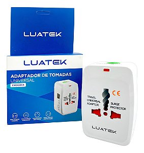 Adaptador De Tomada Universal Com Usb