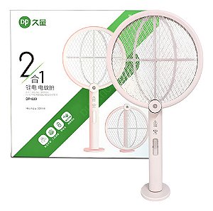 Raquete Armadilha Mosquito Com Uv