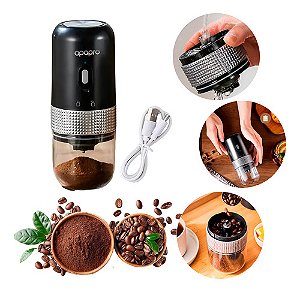 Moedor De Café Elétrico Portátil Grãos