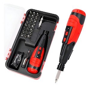 Mini Parafusadeira Elétrica Multifuncional Sem Fio 28 Em 1
