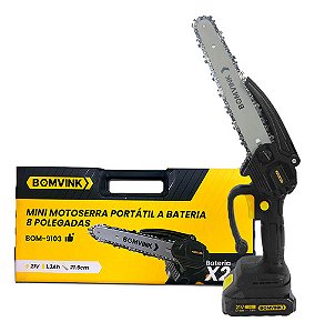 Motoserra Poda E Jardinagem 2 Baterias Bivolt
