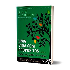 Livro - Uma Vida Com Propósitos - Rick Warren