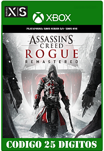 Assassin’s Creed Rogue Remastered - Xbox (Código 25 Dígitos) Mídia Digital